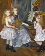 Pierre-Auguste Renoir - The Daughters of Catulle Mendès-Reproduction-Get Custom Art