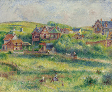 Pierre-Auguste Renoir - The House of Blanche Pierson, Pourville