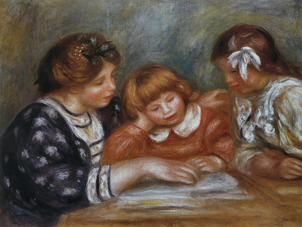 Pierre-Auguste Renoir - The Lesson