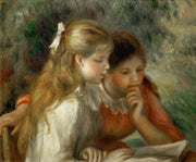 Pierre-Auguste Renoir - The Reading-Reproduction-Get Custom Art