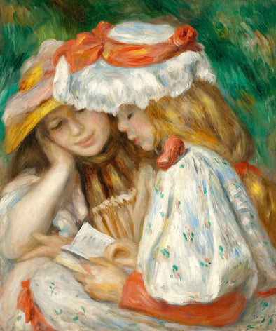 Pierre-Auguste Renoir - Two Girls Reading