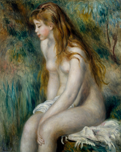 Pierre-Auguste Renoir - Young Girl Bathing