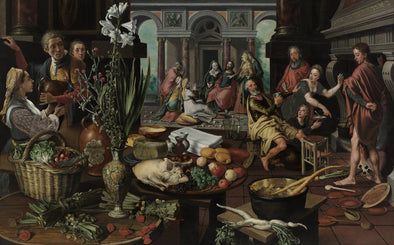 Pieter Aertsen - Christ in the House of Martha and Mary