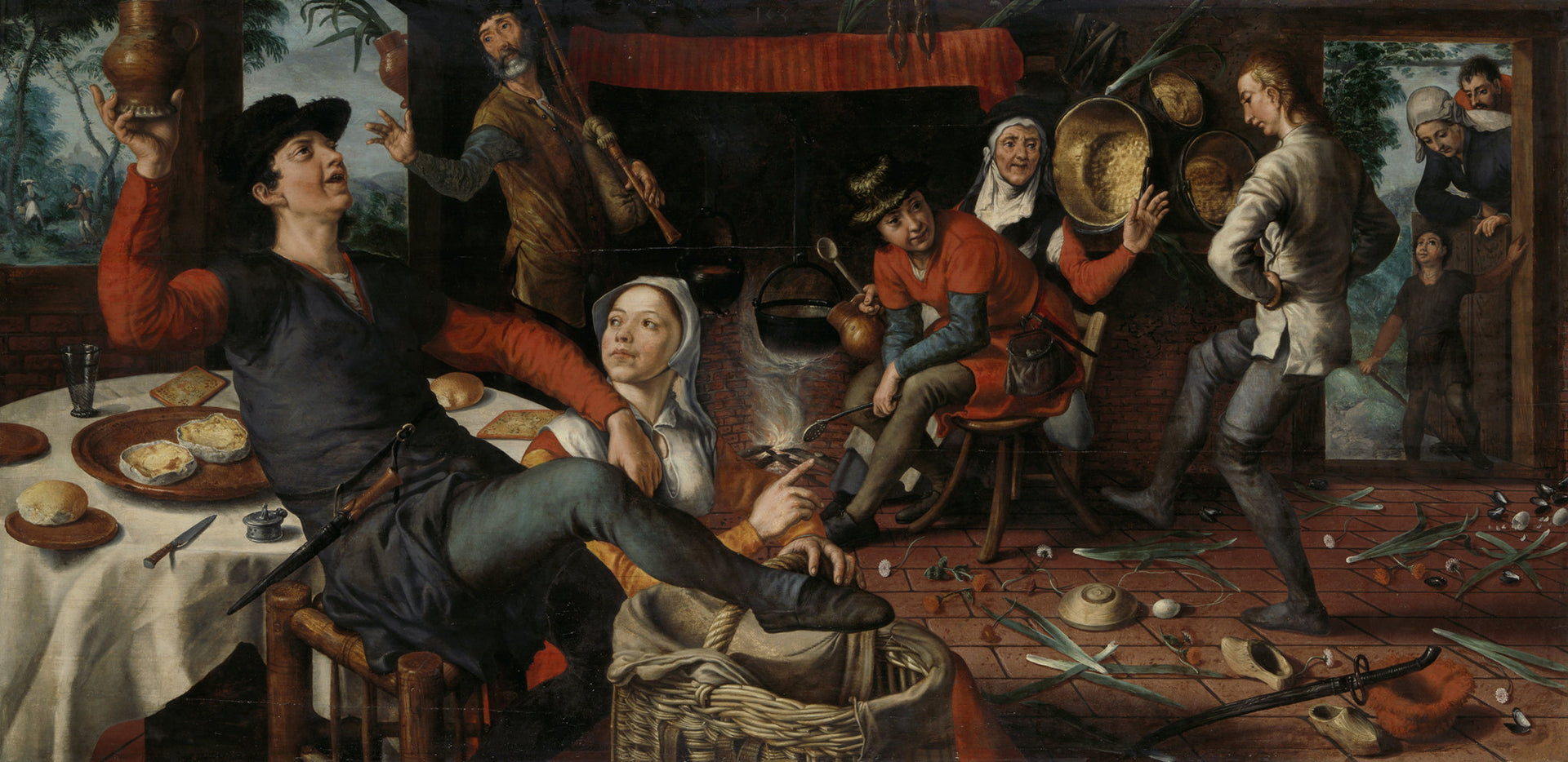 Pieter Aertsen - The Egg Dance