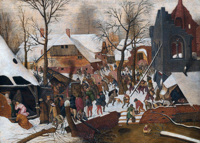 Pieter Bruegel the Elder - Adoration of the Kings in the Snow