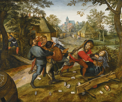 Pieter Bruegel the Elder - The Peasants' Brawl