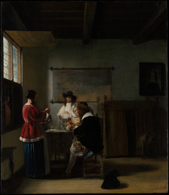 Pieter de Hooch - The Visit