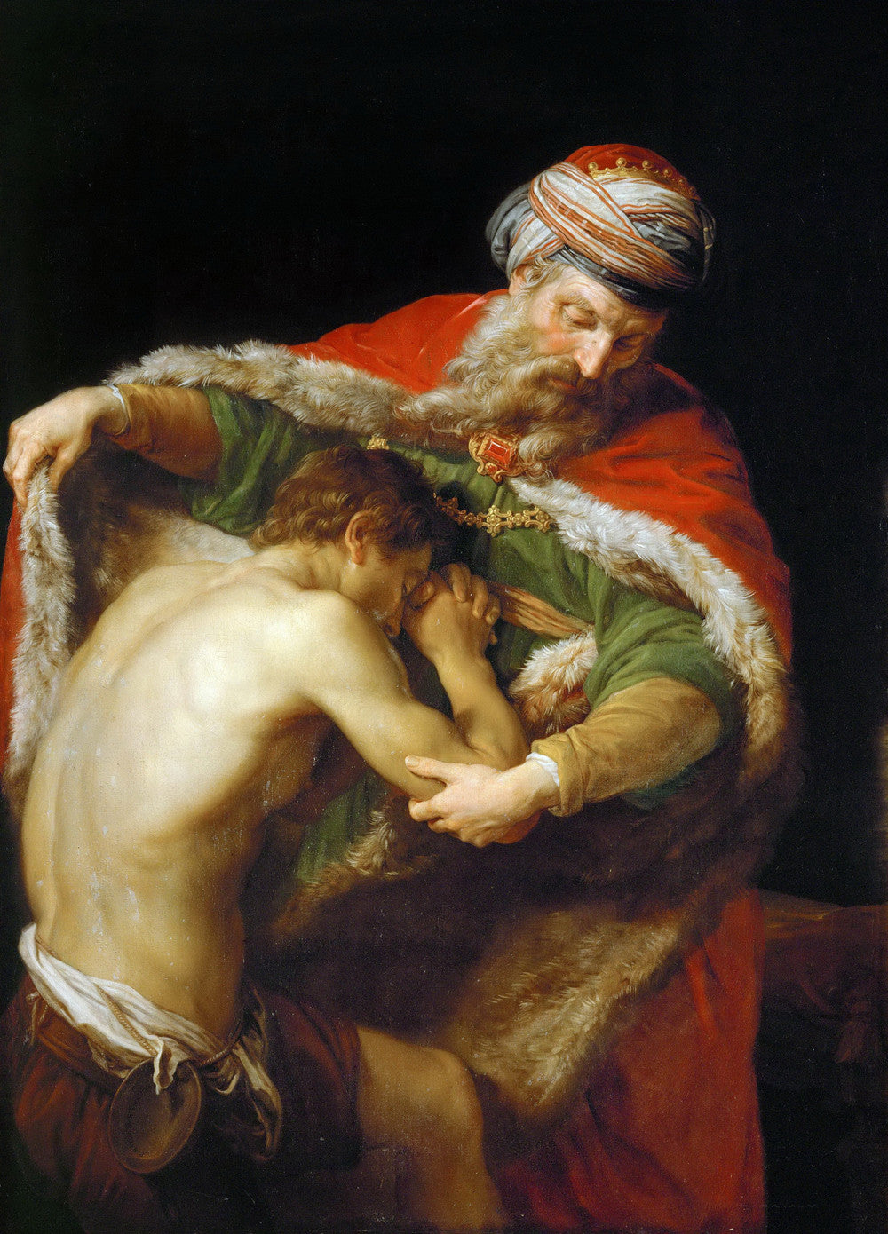 Pompeo Batoni - The Return of the Prodigal Son-Reproduction-Get Custom Art