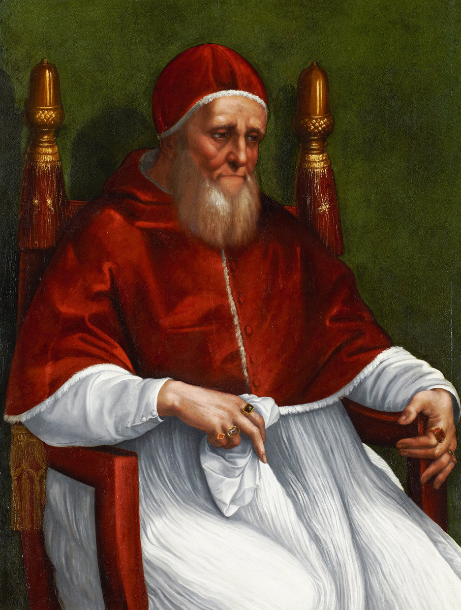 Raphael - Portrait of Pope Julius II