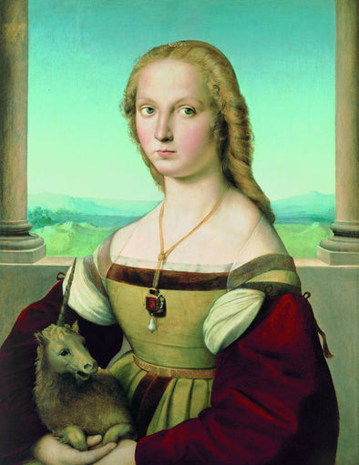 Raphael - Portrait of a Lady with a Unicorn