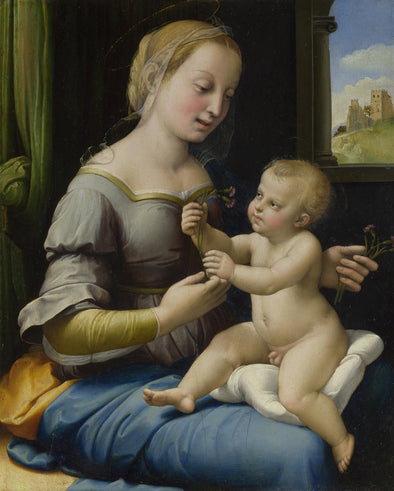 Raphael - The Madonna of the Pinks