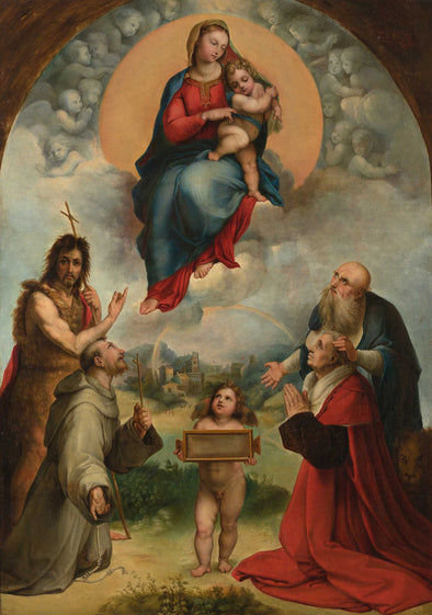 Raphael - The Small Madonna of Foligno