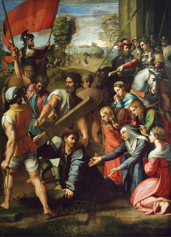 Raphael - Christ Falling on The Way to Calvary