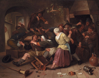 Rembrandt  - Havicksz Gamblers Quarreling 