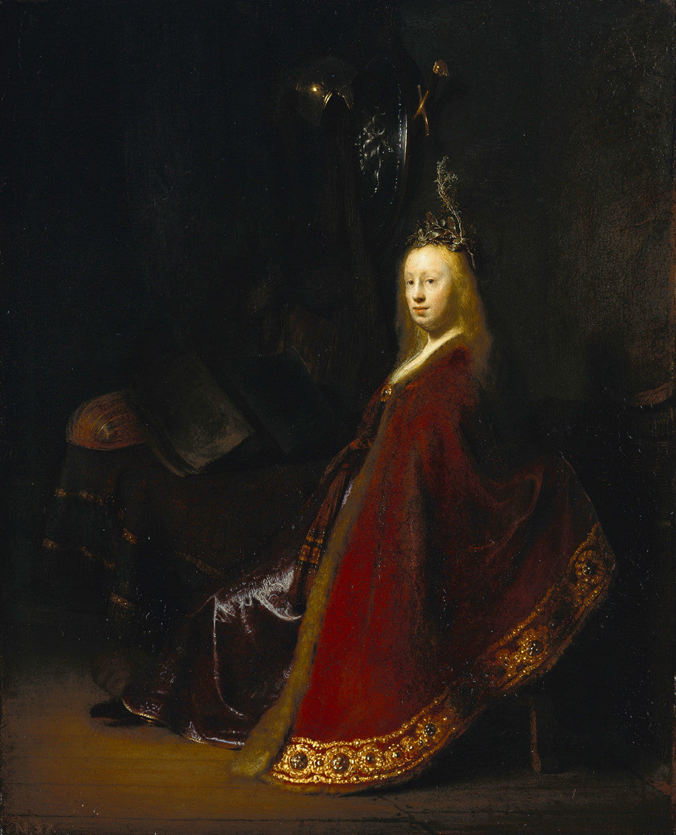 Rembrandt - Minerva-Reproduction-Get Custom Art