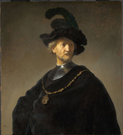 Rembrandt  - Old Man with a Gold Chain
