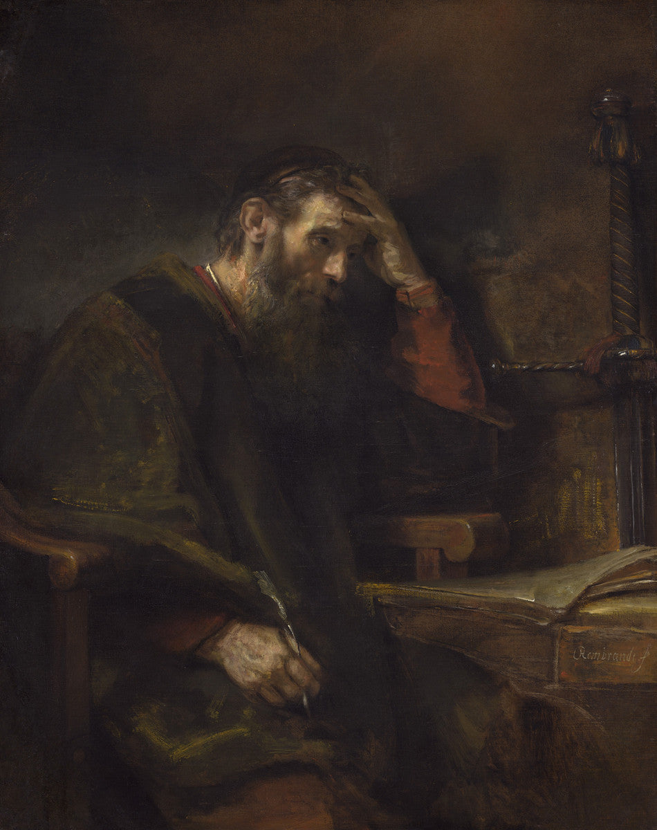 Rembrandt - Paul the Apostle-Reproduction-Get Custom Art
