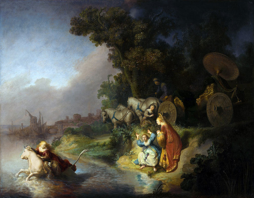 Rembrandt - The Abduction of Europa-Reproduction-Get Custom Art