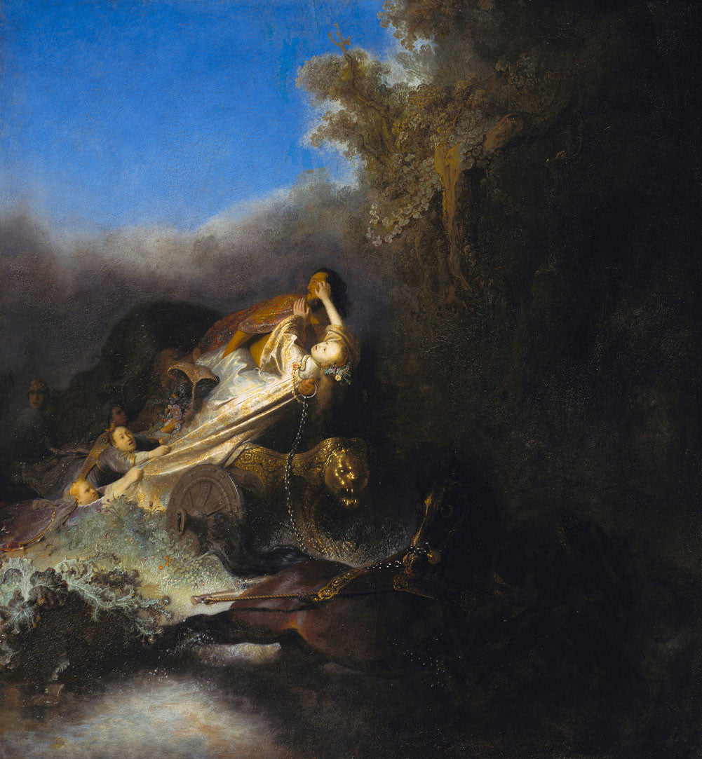 Rembrandt - The Abduction of Proserpina-Reproduction-Get Custom Art