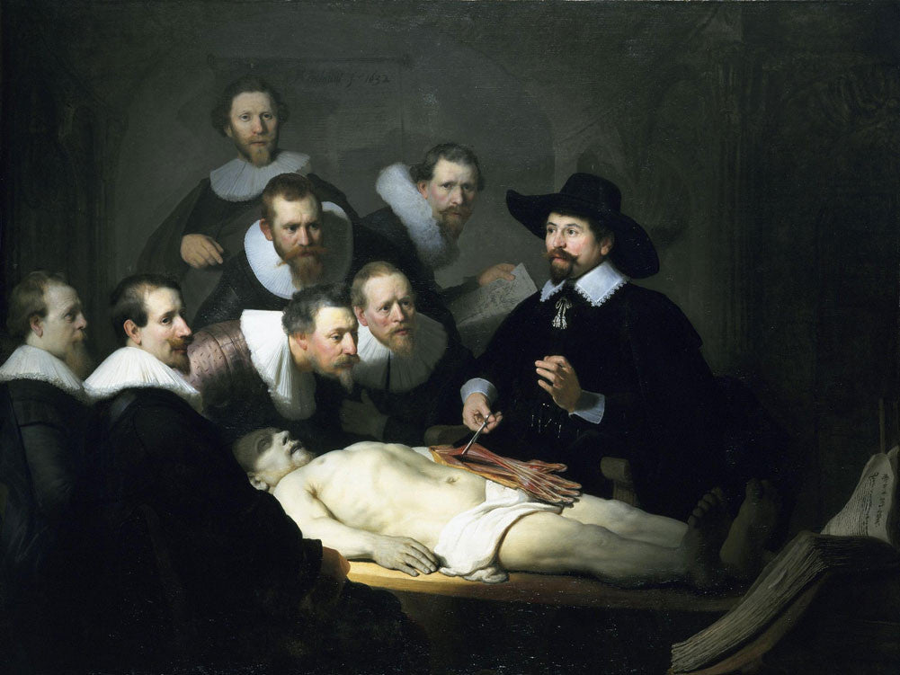 Rembrandt - The Anatomy Lesson of Dr. Nicolaes Tulp-Reproduction-Get Custom Art