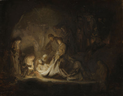 Rembrandt  - The Entombment