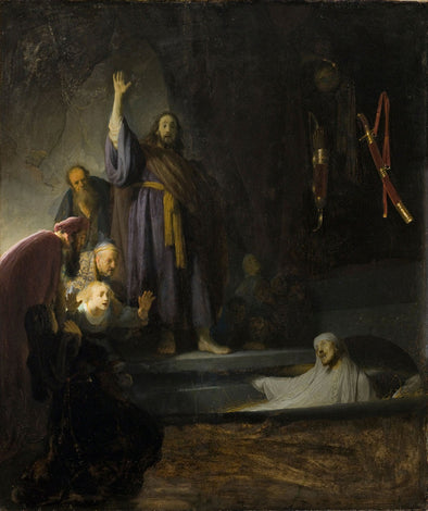 Rembrandt  - The Raising of Lazarus