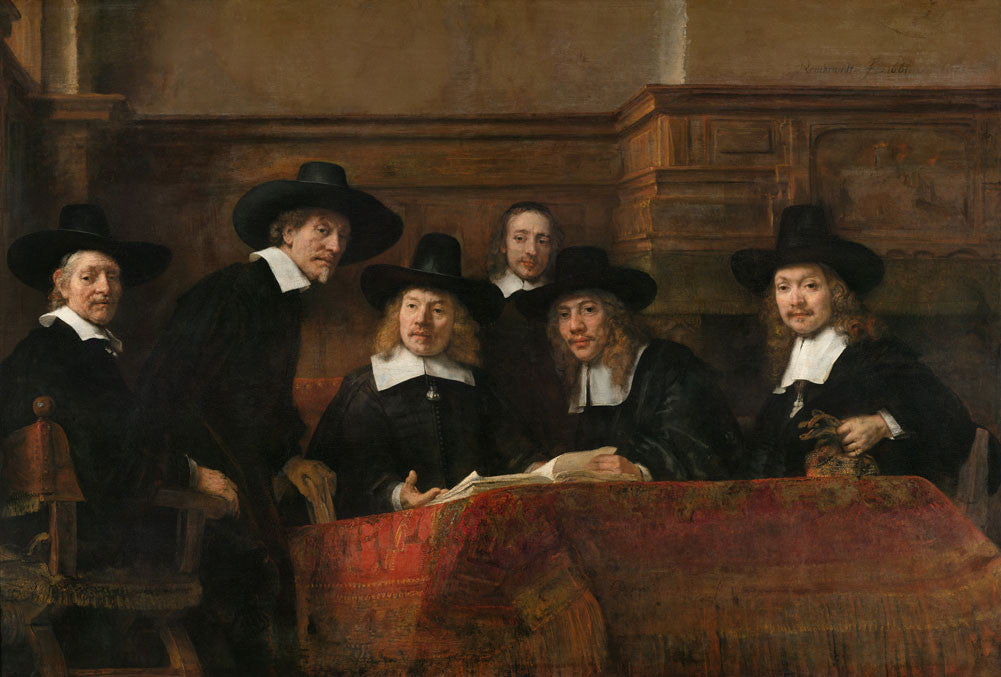 Rembrandt - The Sampling Officials-Reproduction-Get Custom Art