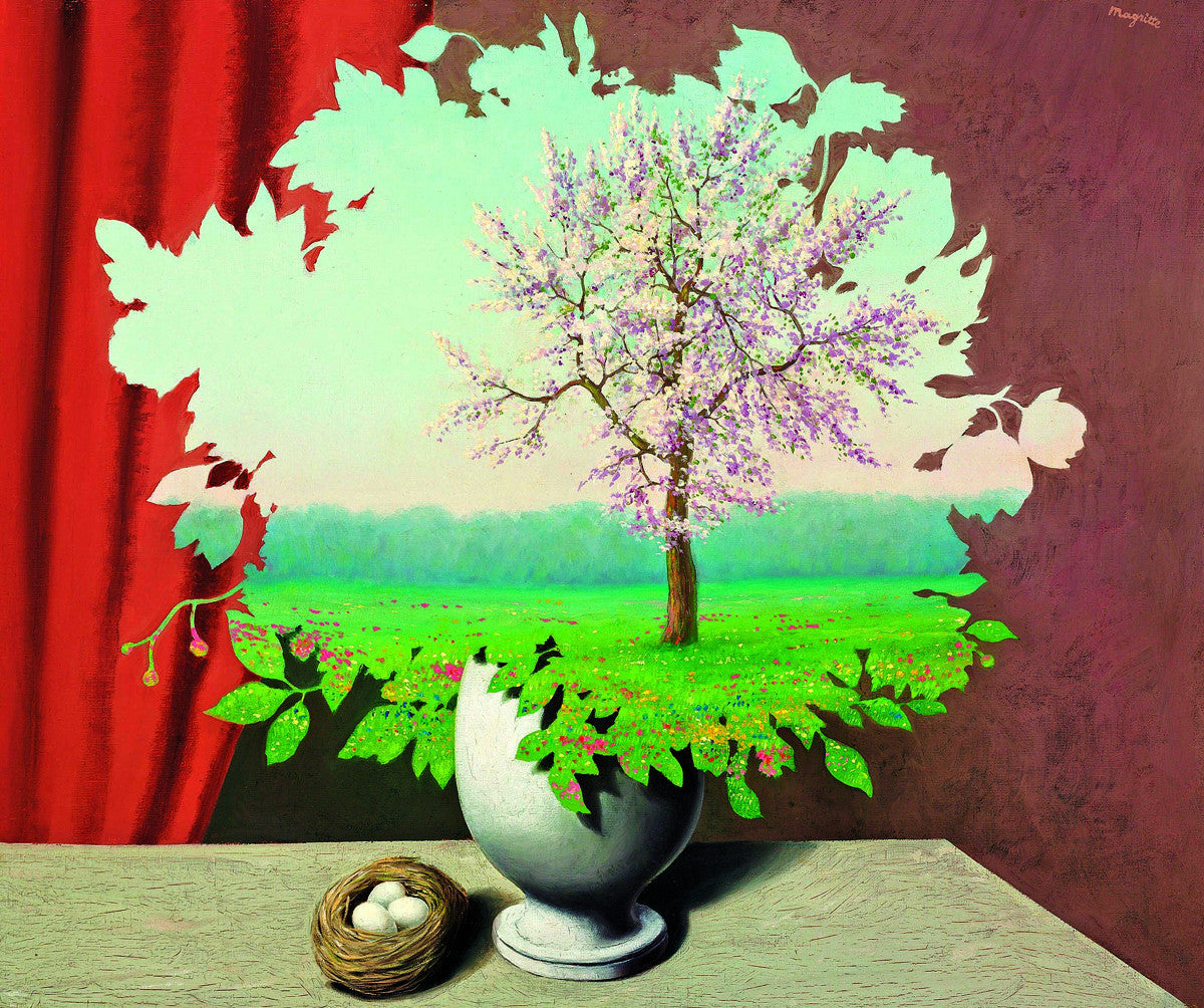 René Magritte - Le Plagiat (Plagiary)-Reproduction-Get Custom Art