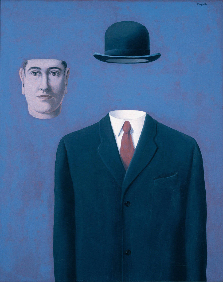René Magritte - Pilgrim-Reproduction-Get Custom Art