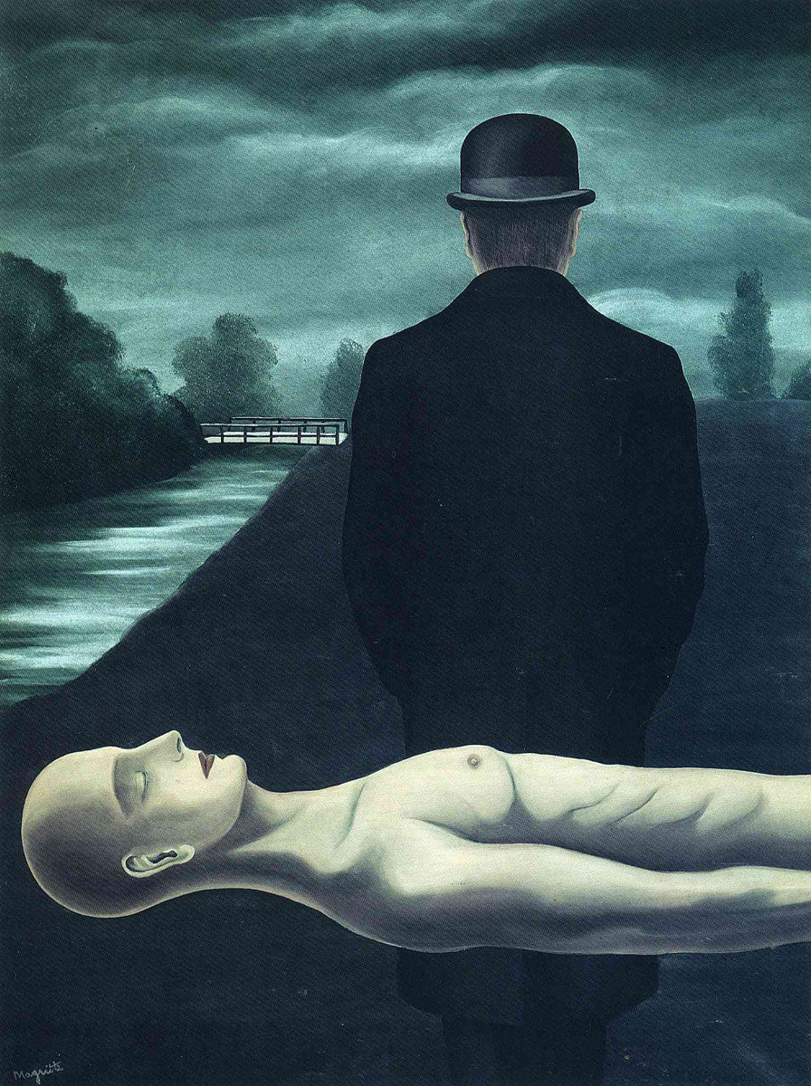 René Magritte - The Musings of the Solitary Walker-Reproduction-Get Custom Art