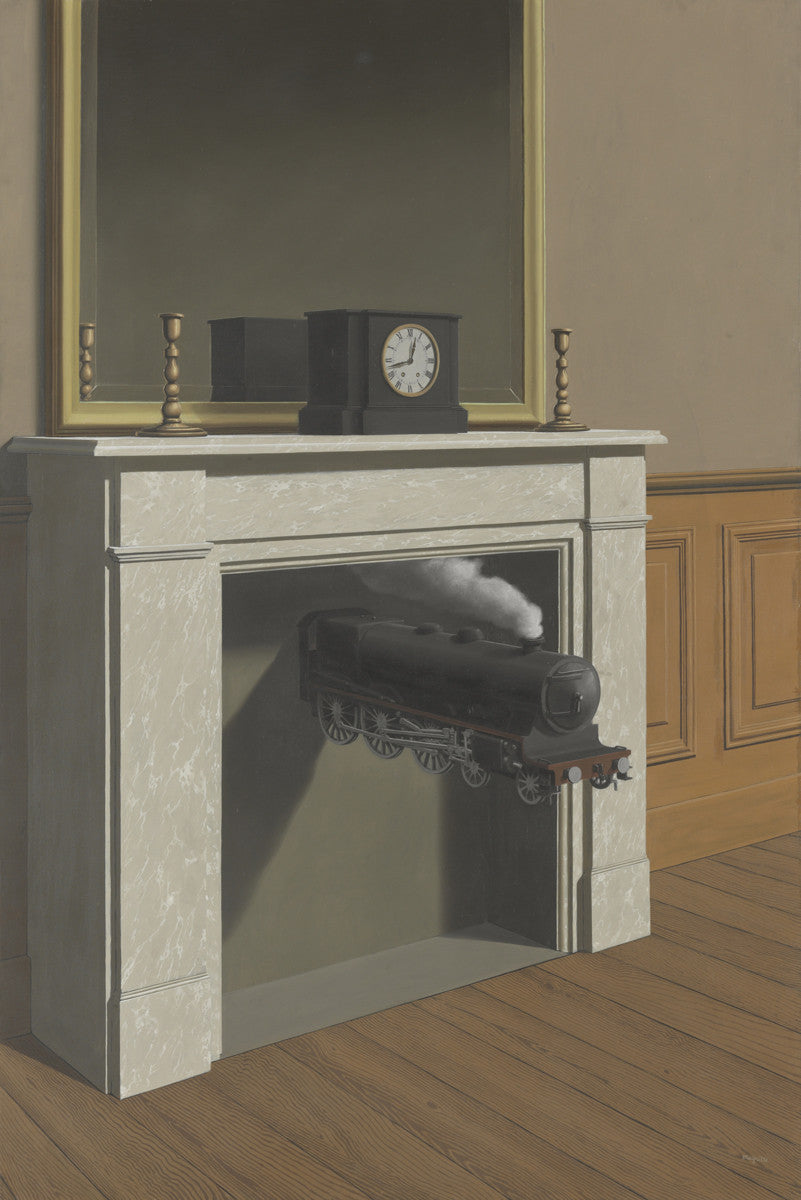 René Magritte - Time Transfixed-Reproduction-Get Custom Art