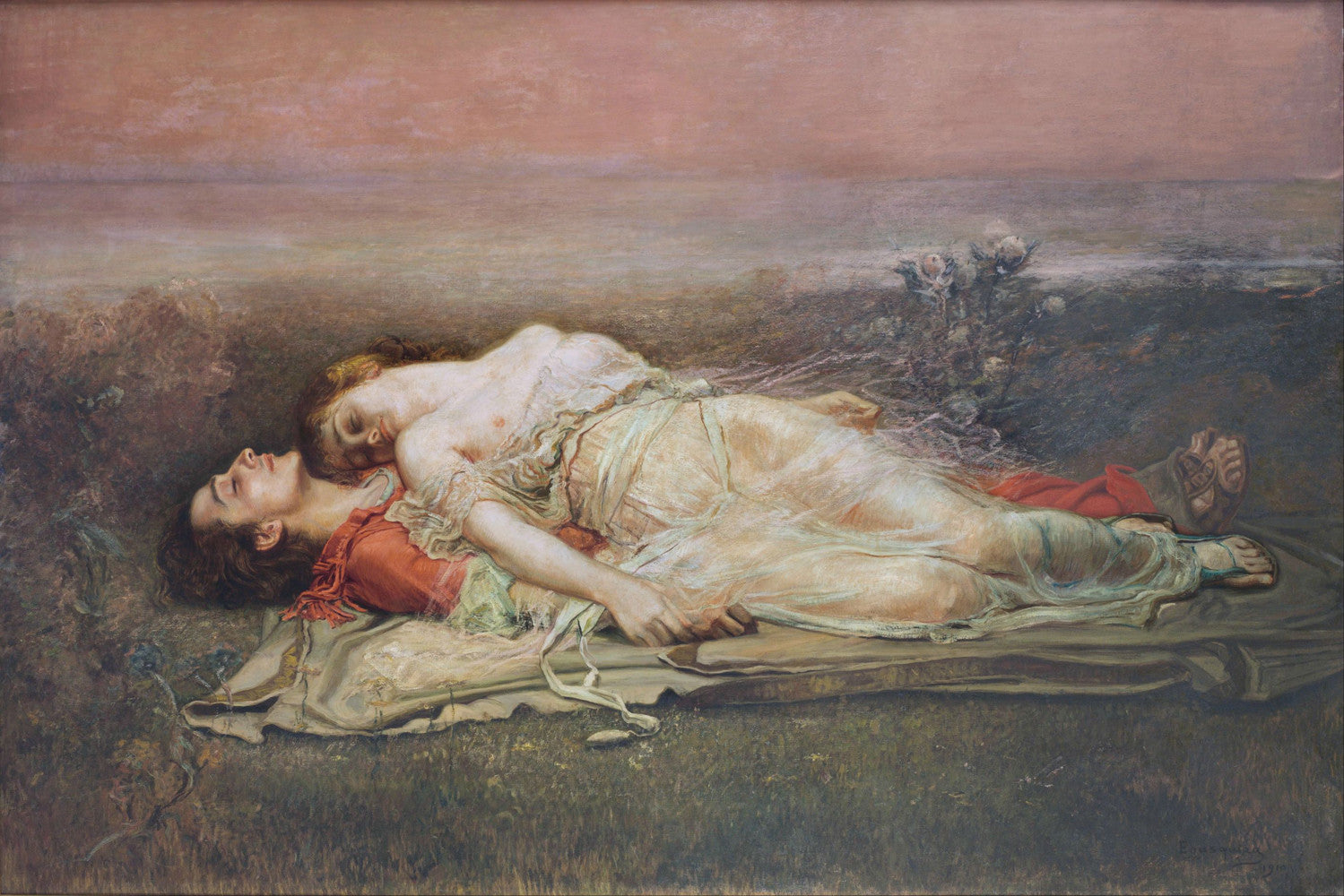 Rogelio de Egusquiza - Tristan and Isolde