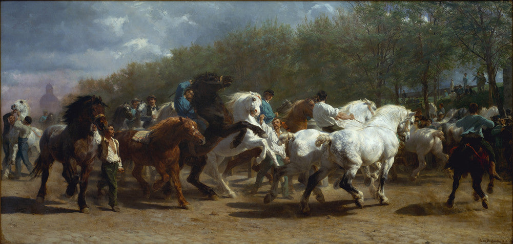 Rosa Bonheur - Horse Fair-Reproduction-Get Custom Art