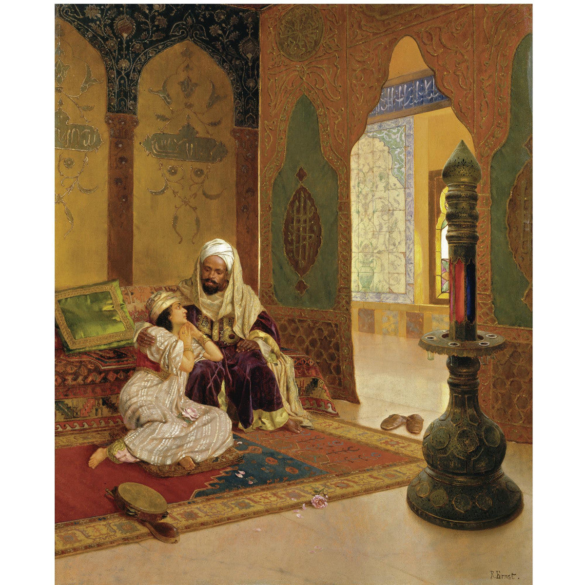 Rudolph Ernst - Romantic Interlude-Reproduction-Get Custom Art