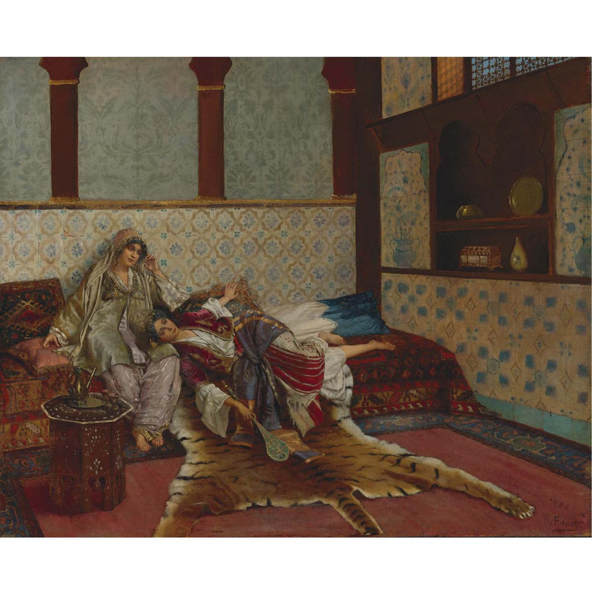 Rudolph Ernst - The Forgotten Tune-Reproduction-Get Custom Art