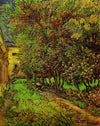 Vincent van Gogh - The Garden of Saint Paul Hospital