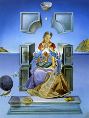 Salvador Dali - Gala, his wife, as Madona