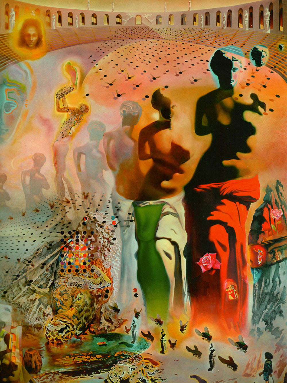 Salvador Dali - The Hallucinogenic Toreador-Reproduction-Get Custom Art