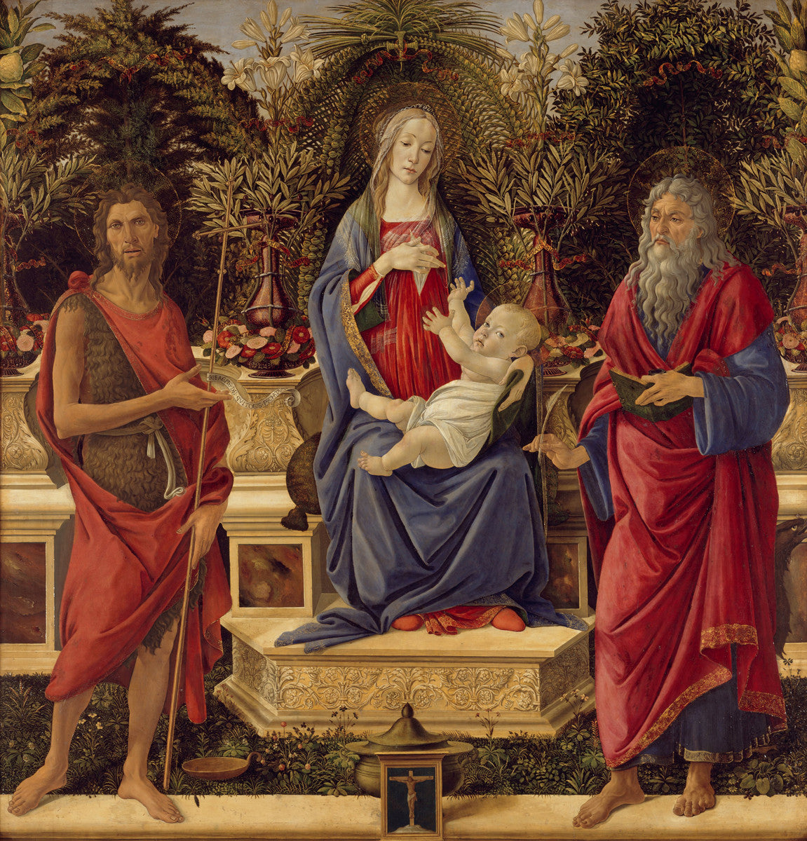 Sandro Botticelli - Madonna with Saints