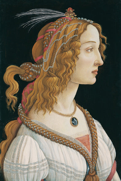 Sandro Botticelli - Portrait of a young Lady