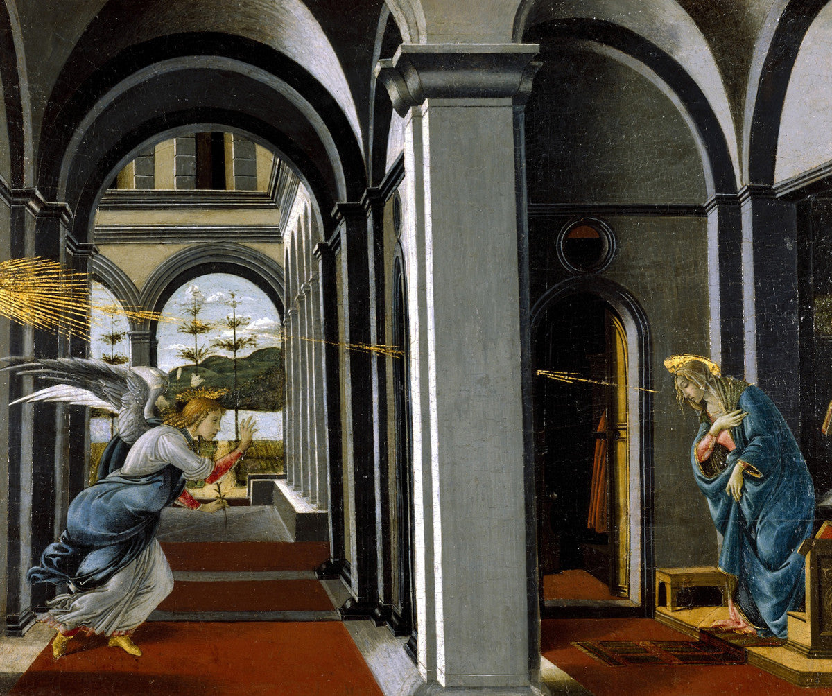 Sandro Botticelli - The Annunciation