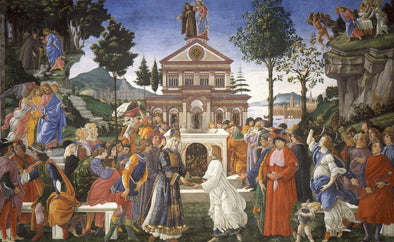 Sandro Botticelli - The Temptations of Christ