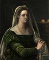 Sebastiano del Piombo - Portrait of a Lady with the Attributes of Saint Agatha