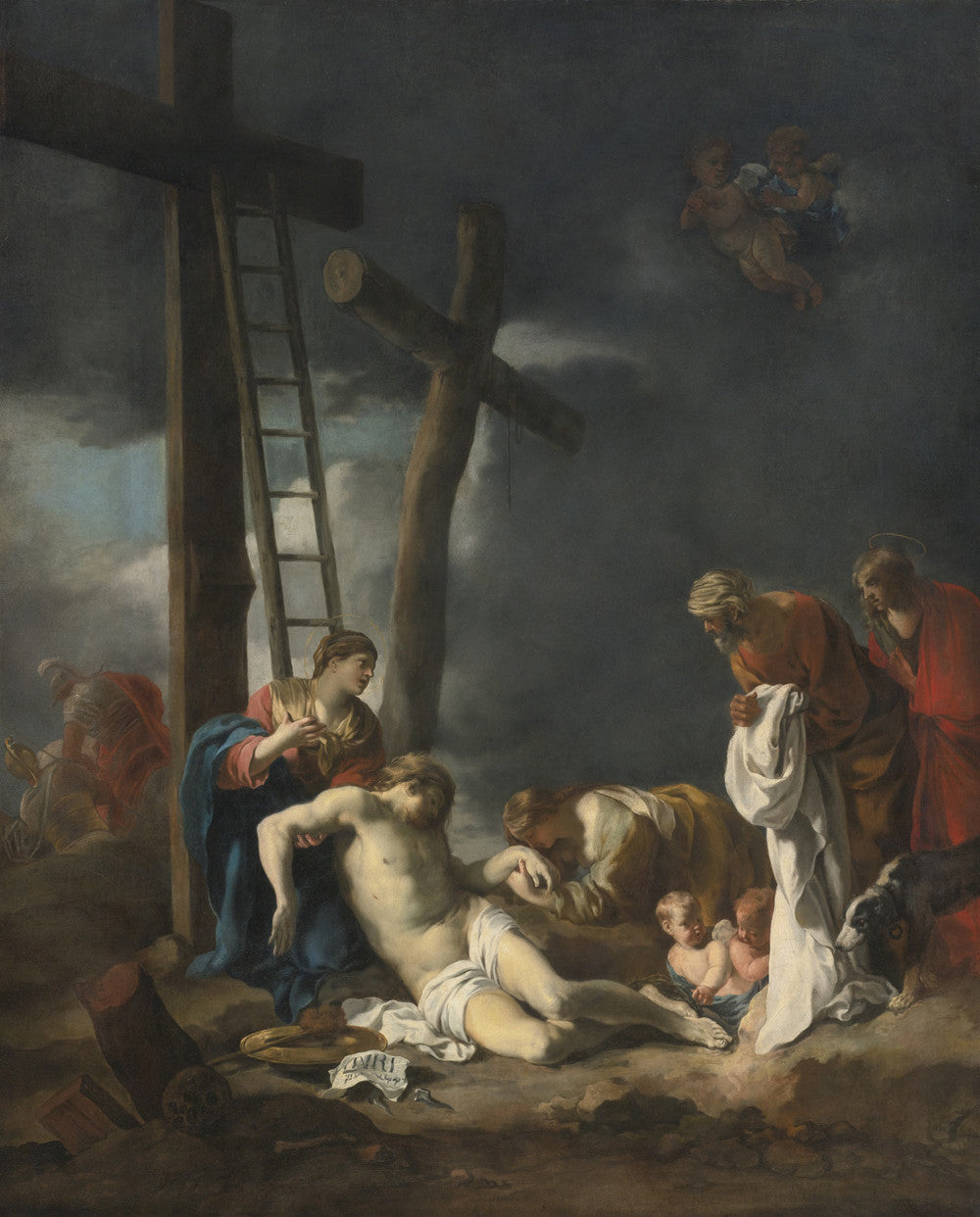 Sebastien Bourdon - The Deposition from the Cross