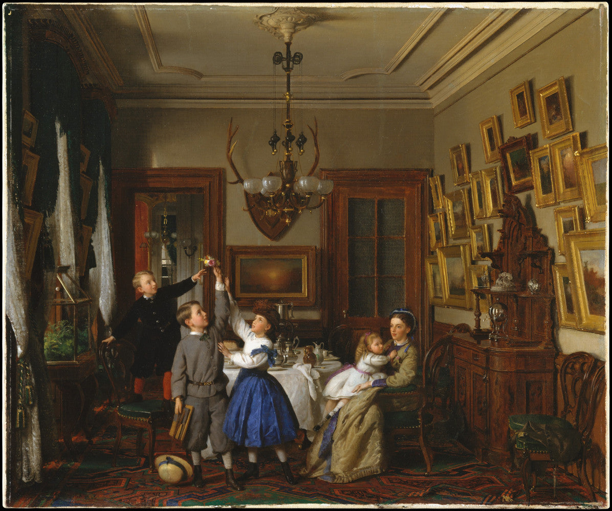 Seymour Joseph Guy - The Contest for the Bouquet-Reproduction-Get Custom Art
