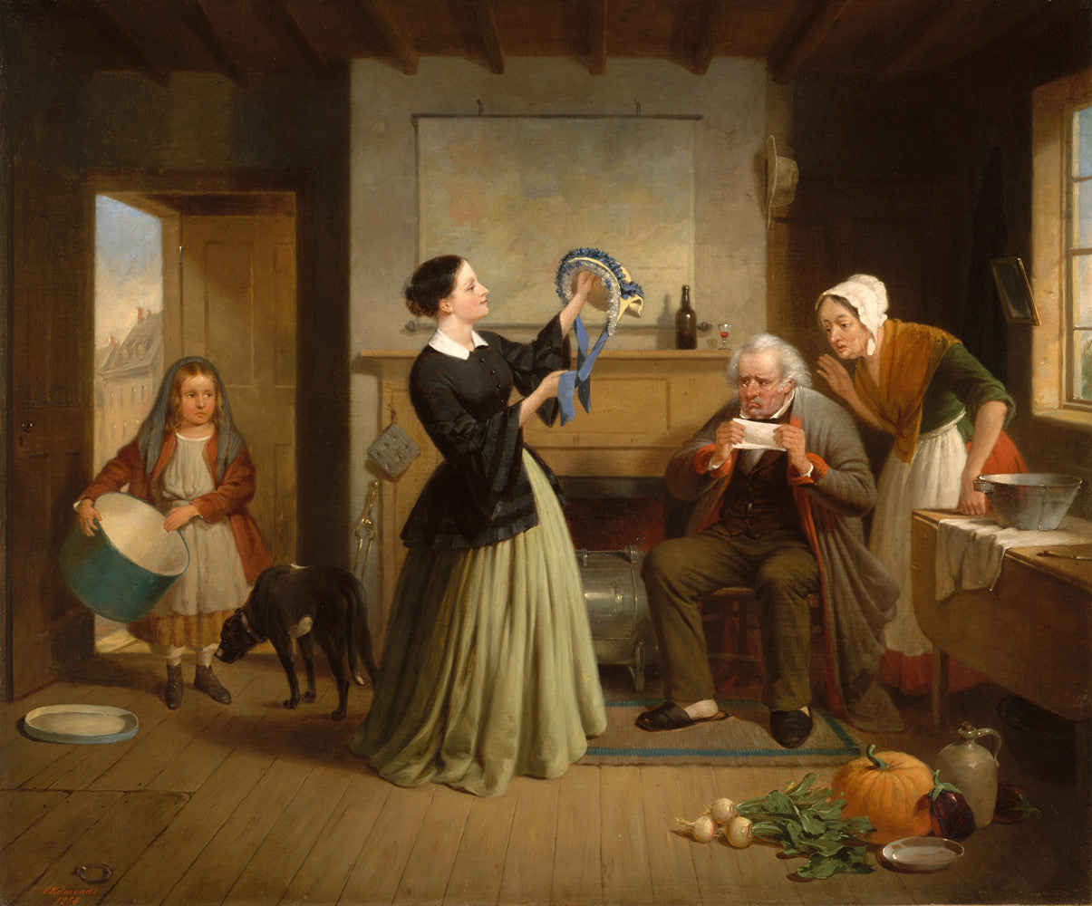 Seymour Joseph Guy - The New Bonnet-Reproduction-Get Custom Art