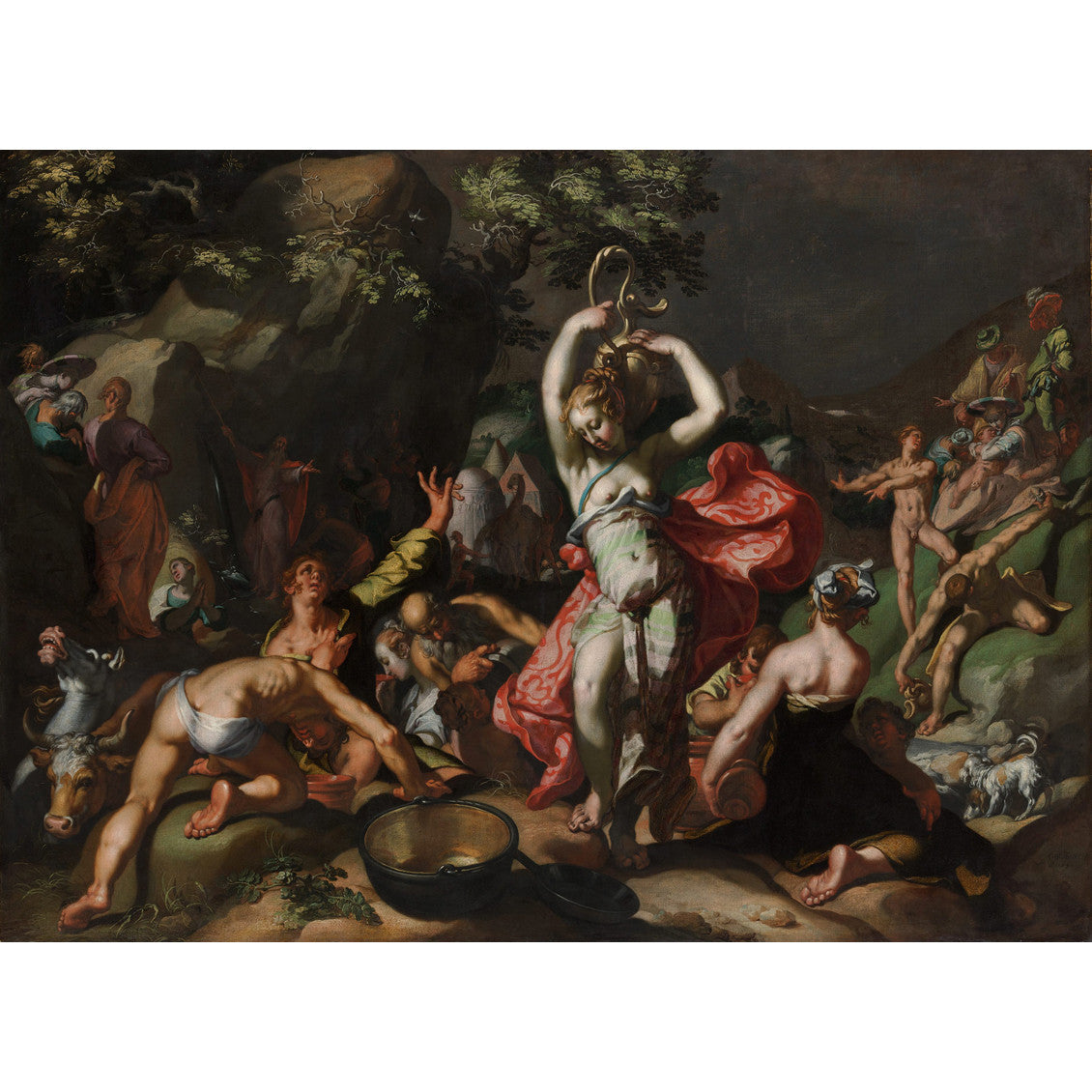 Abraham Bloemaert - Moses Striking the Rock - Get Custom Art