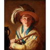 Abraham Bloemaert - The flute player - Get Custom Art