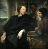 Sir Anthony van Dyck - George Gage and an Unidentified Dealer