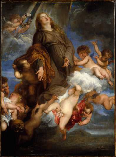 Sir Anthony van Dyck - Saint Rosalie Interceding for the Plague stricken of Palermo